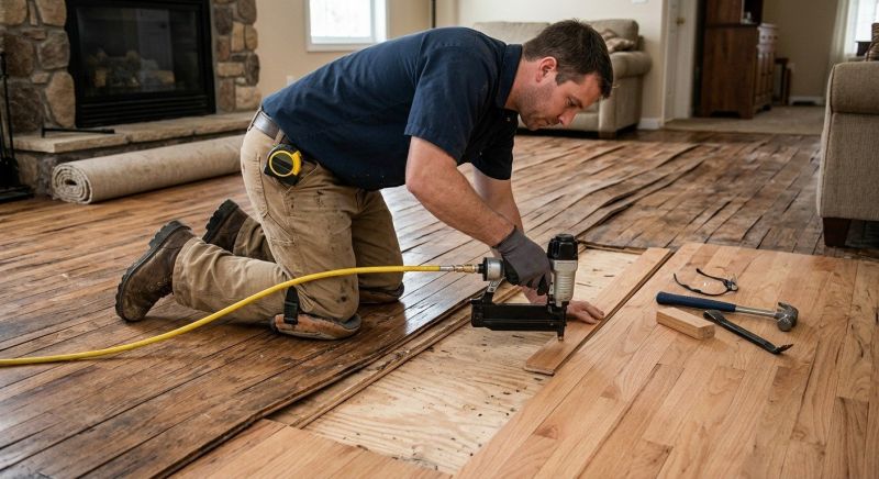 Wood Floor Service in Arlington, VA