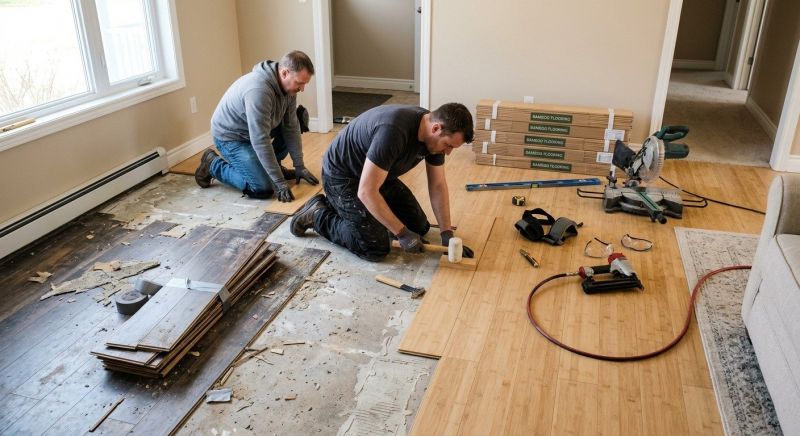 Bamboo Flooring Installation in Arlington, VA