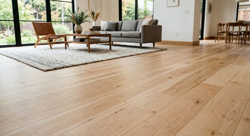 Birch Floor Installation in Arlington, VA