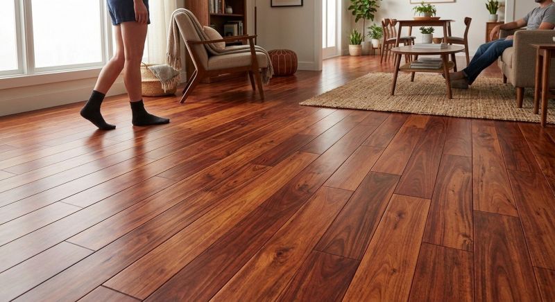 Cherry Floor Installation in Springfield, VA