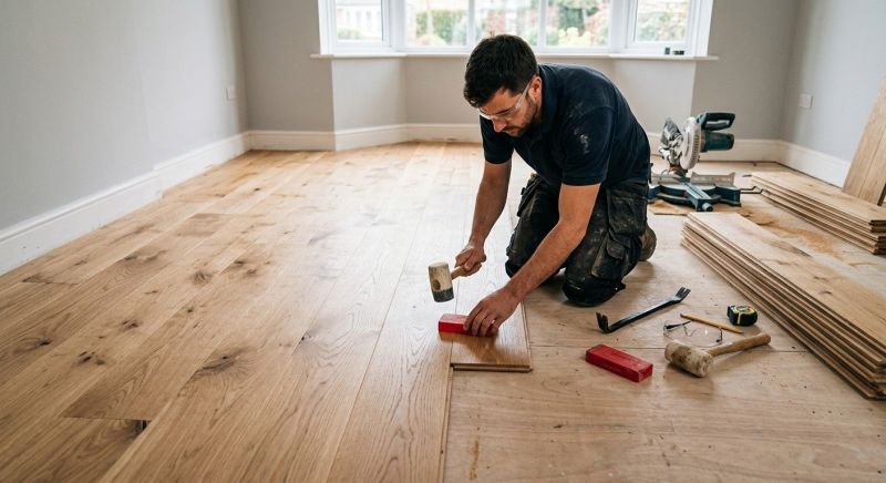 Hardwood Floor Installation in Bowie, MD