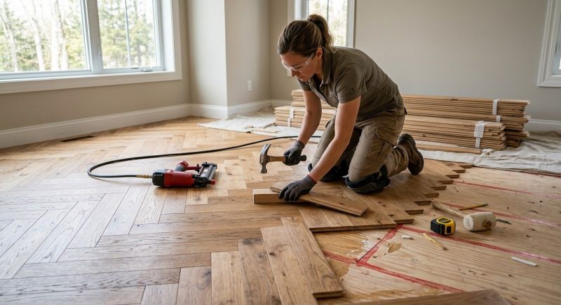 Hardwood Floor Installation in Cheltenham, MD
