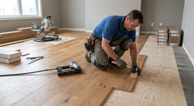 Hardwood Floor Installation in Silver Spring, MD