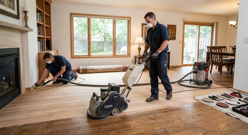 Hardwood Floor Renovation in Arlington, VA
