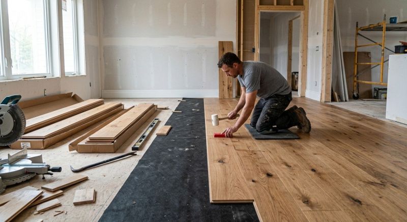 Hardwood Floor Renovation in Arlington, VA
