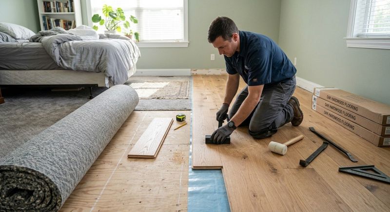 Hardwood Replacement in Burtonsville, MD