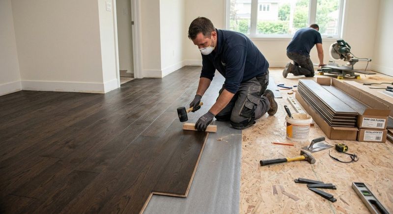 Maple Flooring Installation in Poolesville, MD