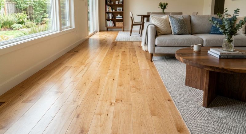 Maple Flooring Installation in Triangle, VA