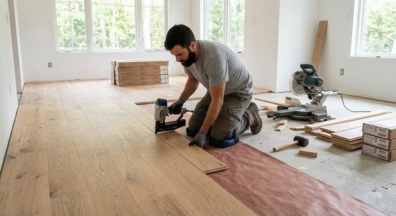 Oak Floor Installation in Accokeek, MD