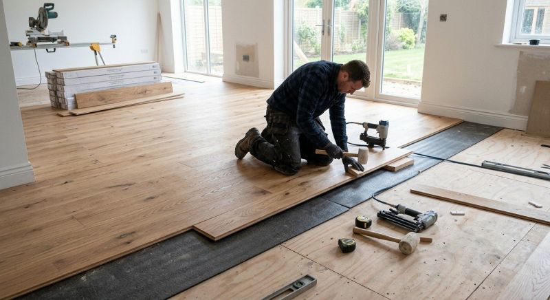 Oak Floor Installation in Ashton, MD