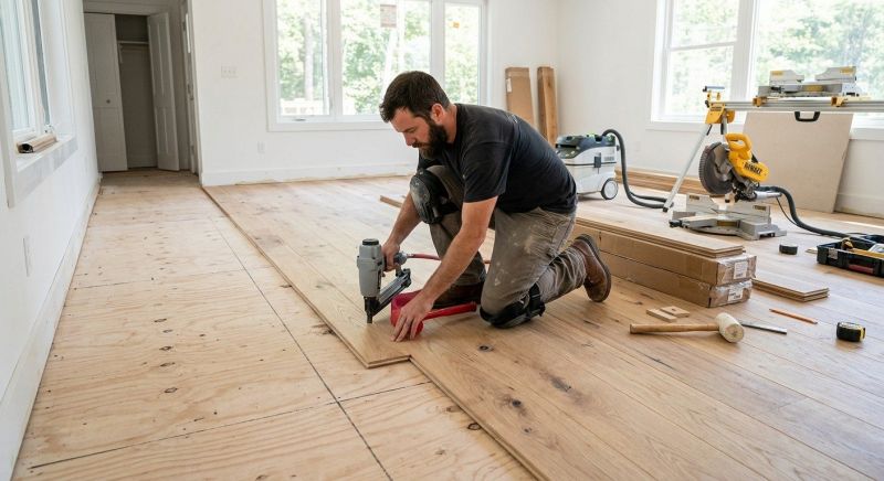 Oak Floor Installation in Oxon Hill, MD