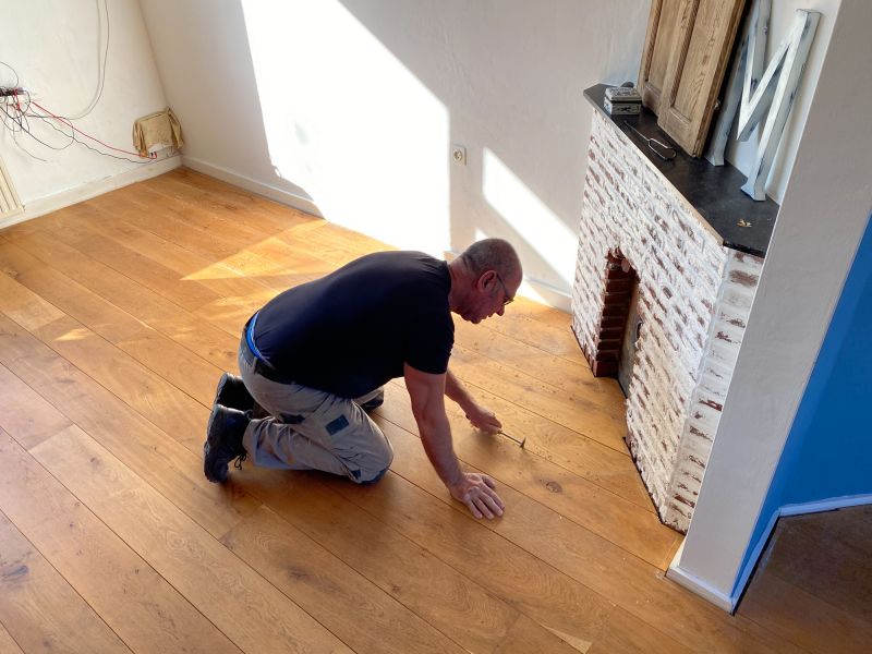 Pine Floor Installation in Arlington, VA