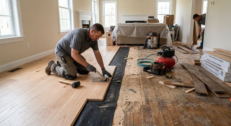 Wood Floor Replacement in Brandywine, MD