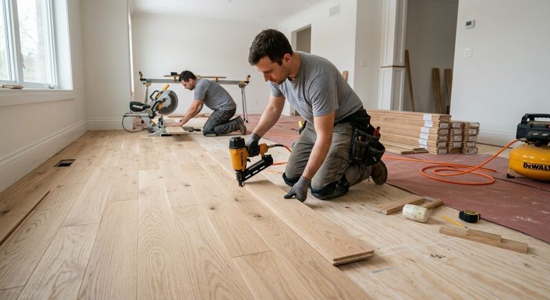 Wood Floor Replacement in Sandy Spring, MD
