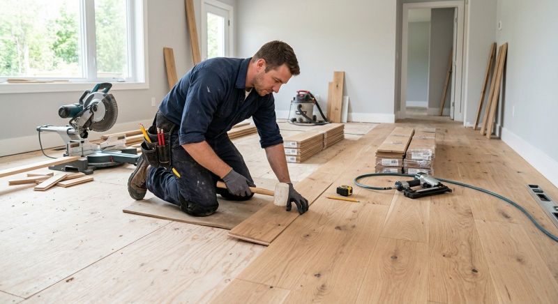 Wood Flooring Installation in Clinton, MD