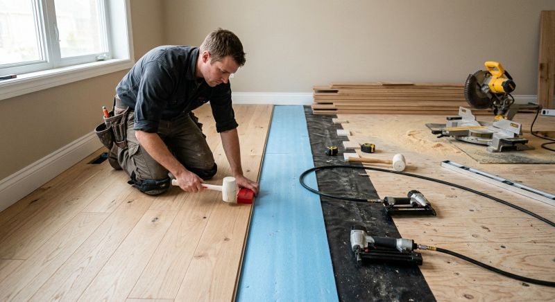 Wood Flooring Installation in Loudoun County, VA